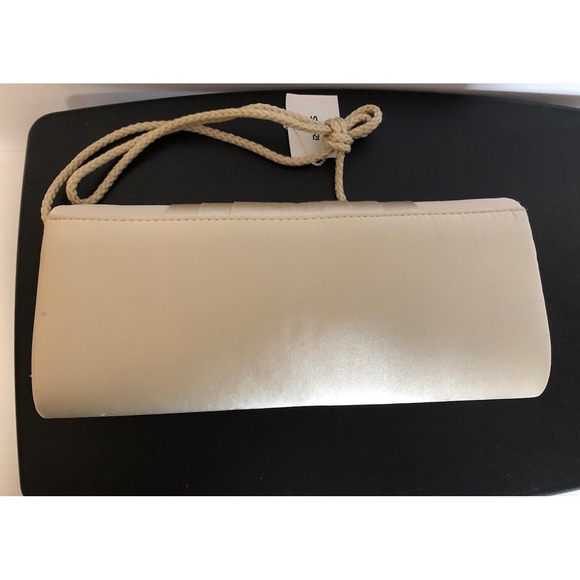 Jessica McClintock Blaire Satiny Evening Clutch Purse Women's - Picture 2 of 4